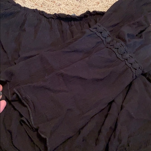 Papaya off the shoulder crop top - Picture 7 of 8